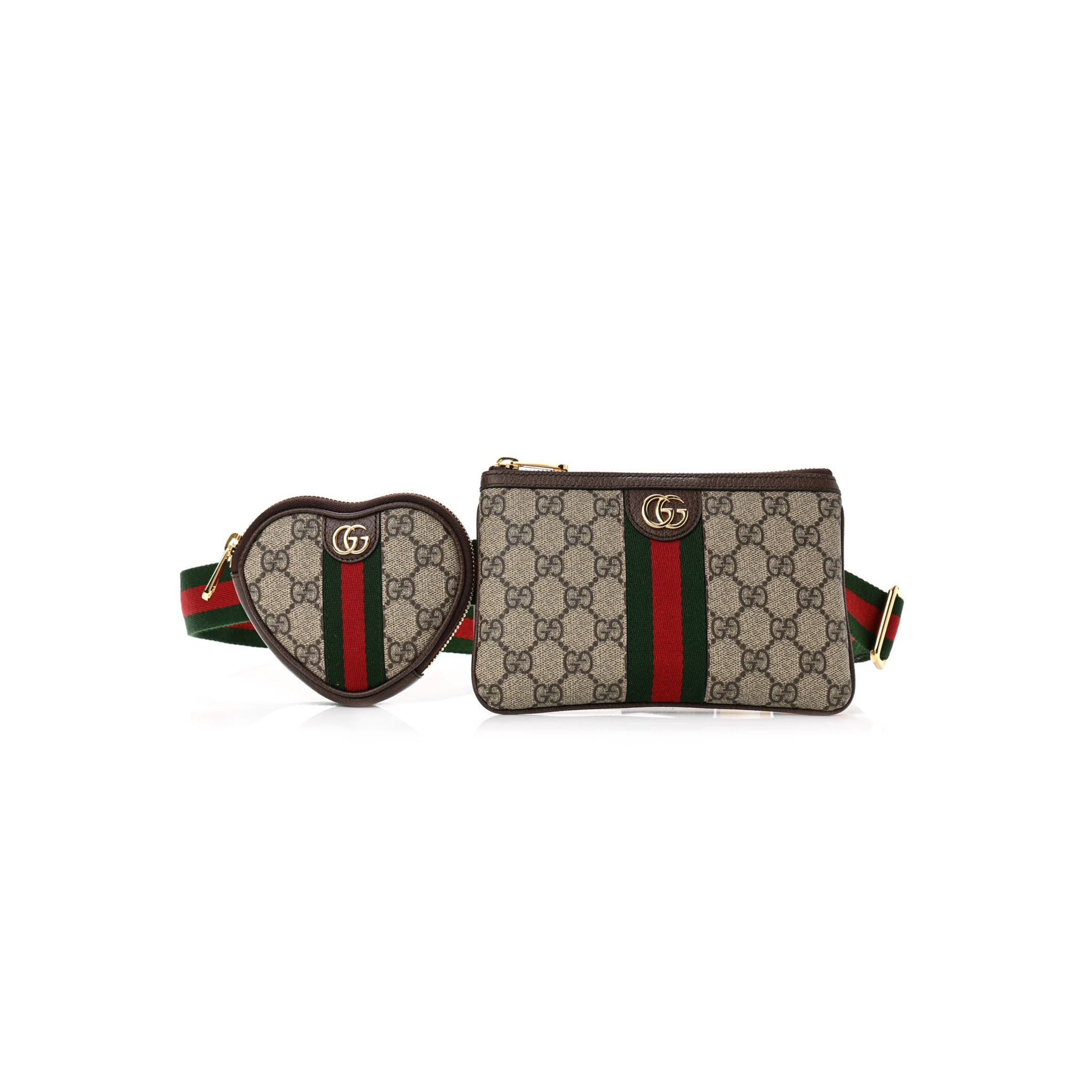GUCCI OPHIDIA UTILITY BELT BAG (21*15*3cm) 